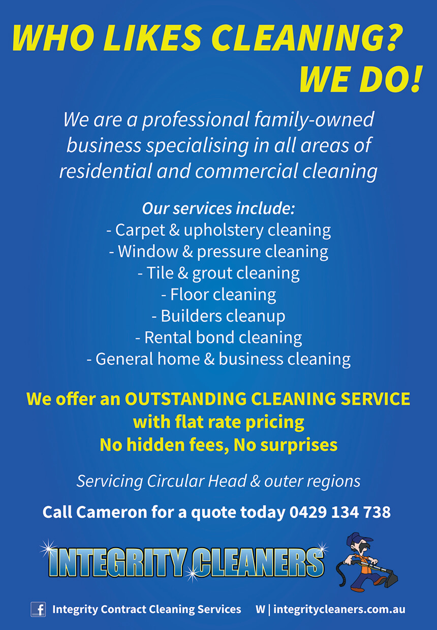 Integrity Cleaners - offering outstanding cleaning services
