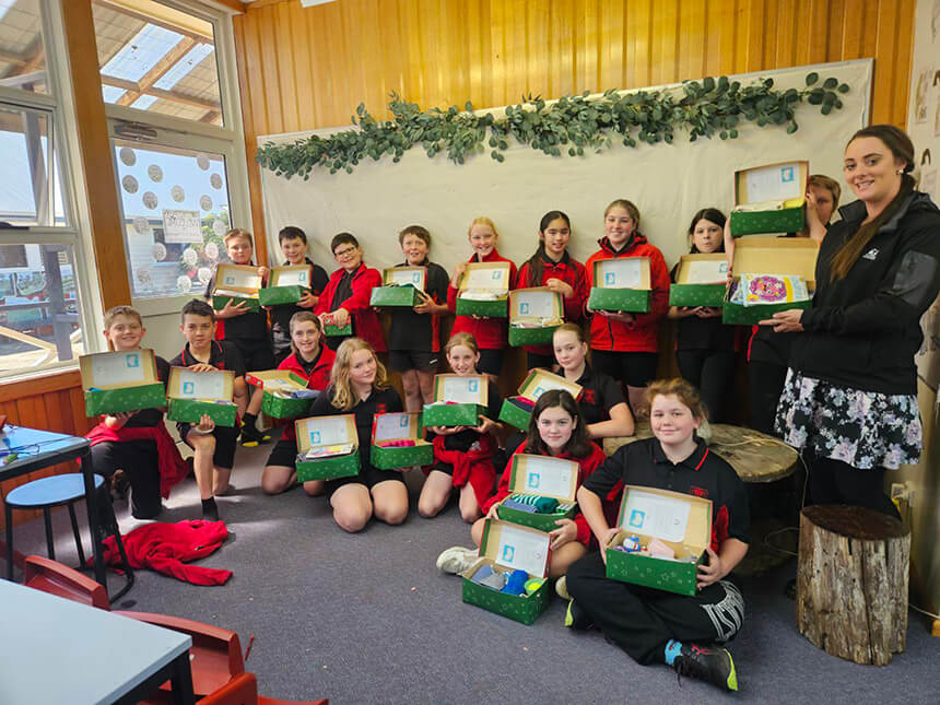 Forest Primary students’ social responsibility